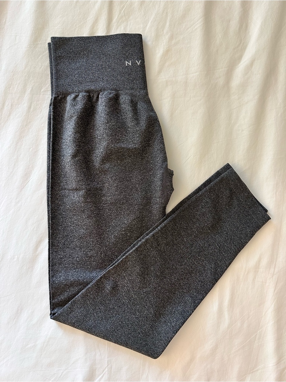 NVGTN Dark Gray High-Waist Leggings